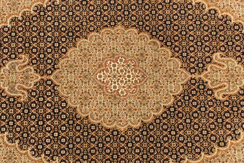Persisk tæppe - Tabriz - Royal - 146 x 101 cm - mørkeblå
