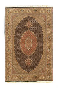 Persisk tæppe - Tabriz - 157 x 103 cm - sort