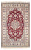 Persisk tæppe - Isfahan - Premium - 243 x 157 cm - rød