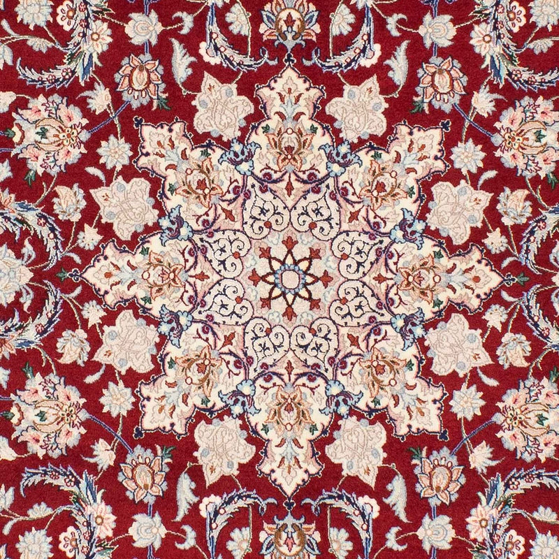 Persisk tæppe - Isfahan - Premium - 243 x 157 cm - rød
