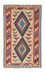 Kelim-tæppe - orientalsk - 184 x 117 cm - lys brun