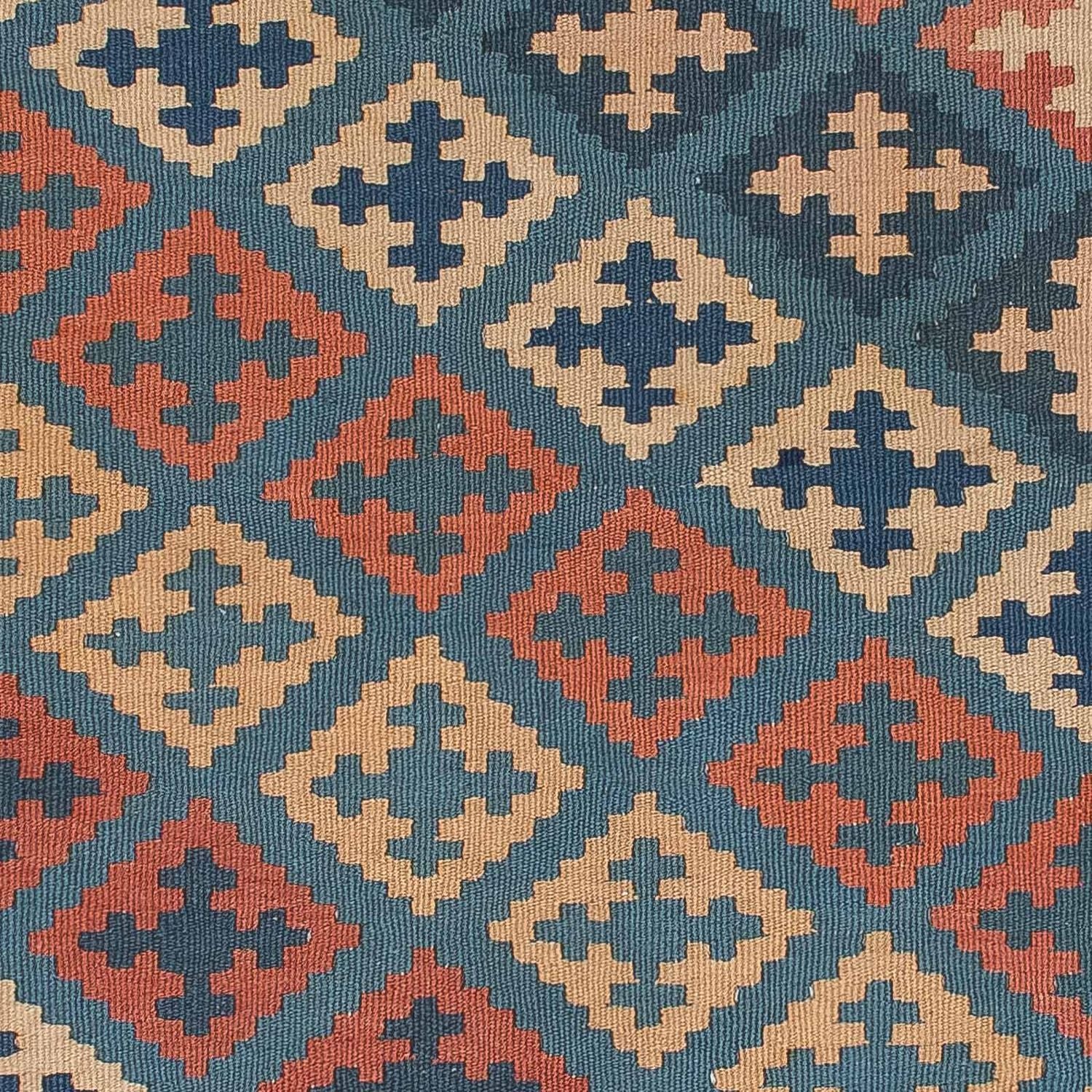 Kelim-tæppe - orientalsk - 182 x 123 cm - flerfarvet