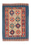 Kelim-tæppe - orientalsk - 170 x 124 cm - flerfarvet