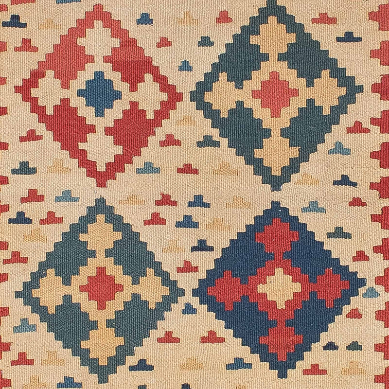 Kelim-tæppe - orientalsk - 170 x 124 cm - flerfarvet
