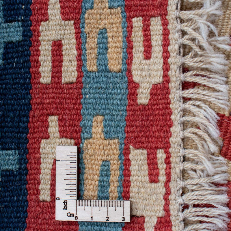 Kelim-tæppe - orientalsk - 170 x 124 cm - flerfarvet