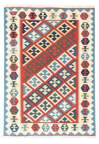 Kelim-tæppe - orientalsk - 177 x 123 cm - beige