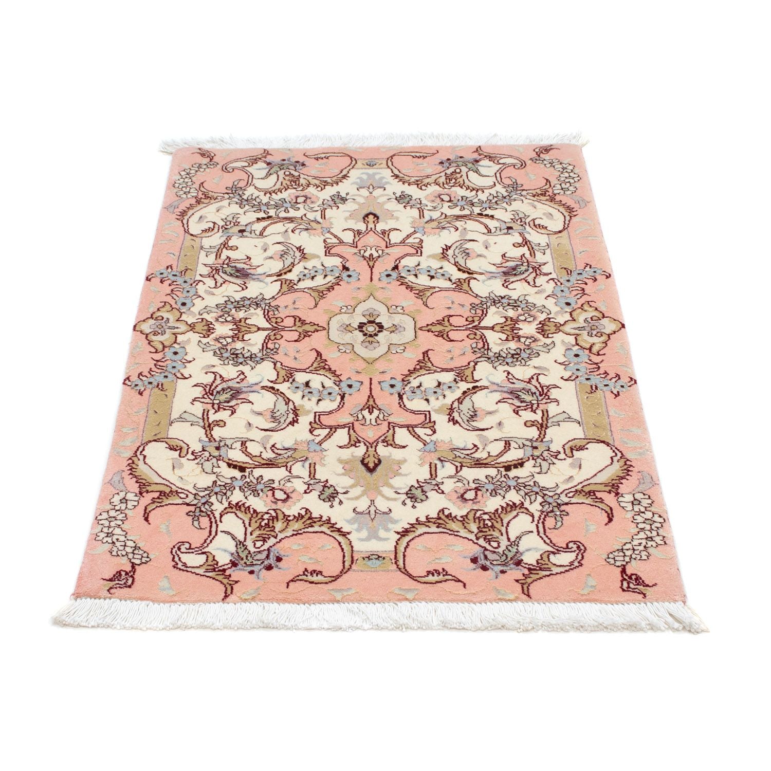 Persisk tæppe - Tabriz - Royal - 91 x 60 cm - beige