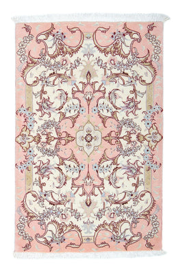 Persisk tæppe - Tabriz - Royal - 91 x 60 cm - beige
