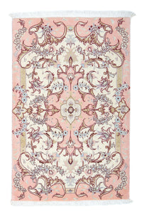 Persisk tæppe - Tabriz - Royal - 91 x 60 cm - beige