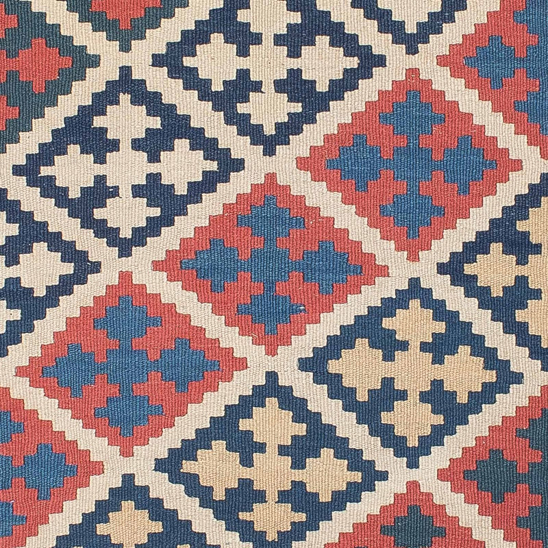 Kelim-tæppe - orientalsk - 178 x 120 cm - blå