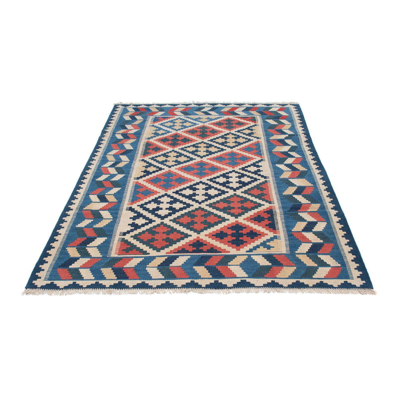 Kelim-tæppe - orientalsk - 178 x 120 cm - blå
