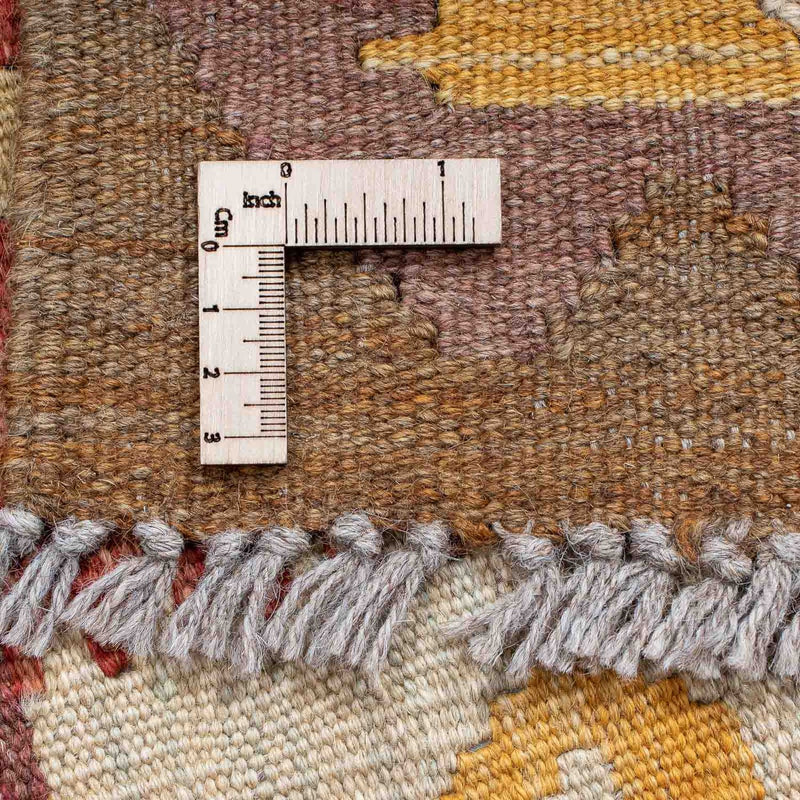 Løber Kelim Carpet - Splash - 189 x 52 cm - flerfarvet