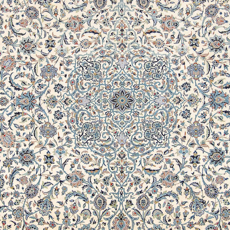 Persisk tæppe - Keshan - 423 x 312 cm - beige