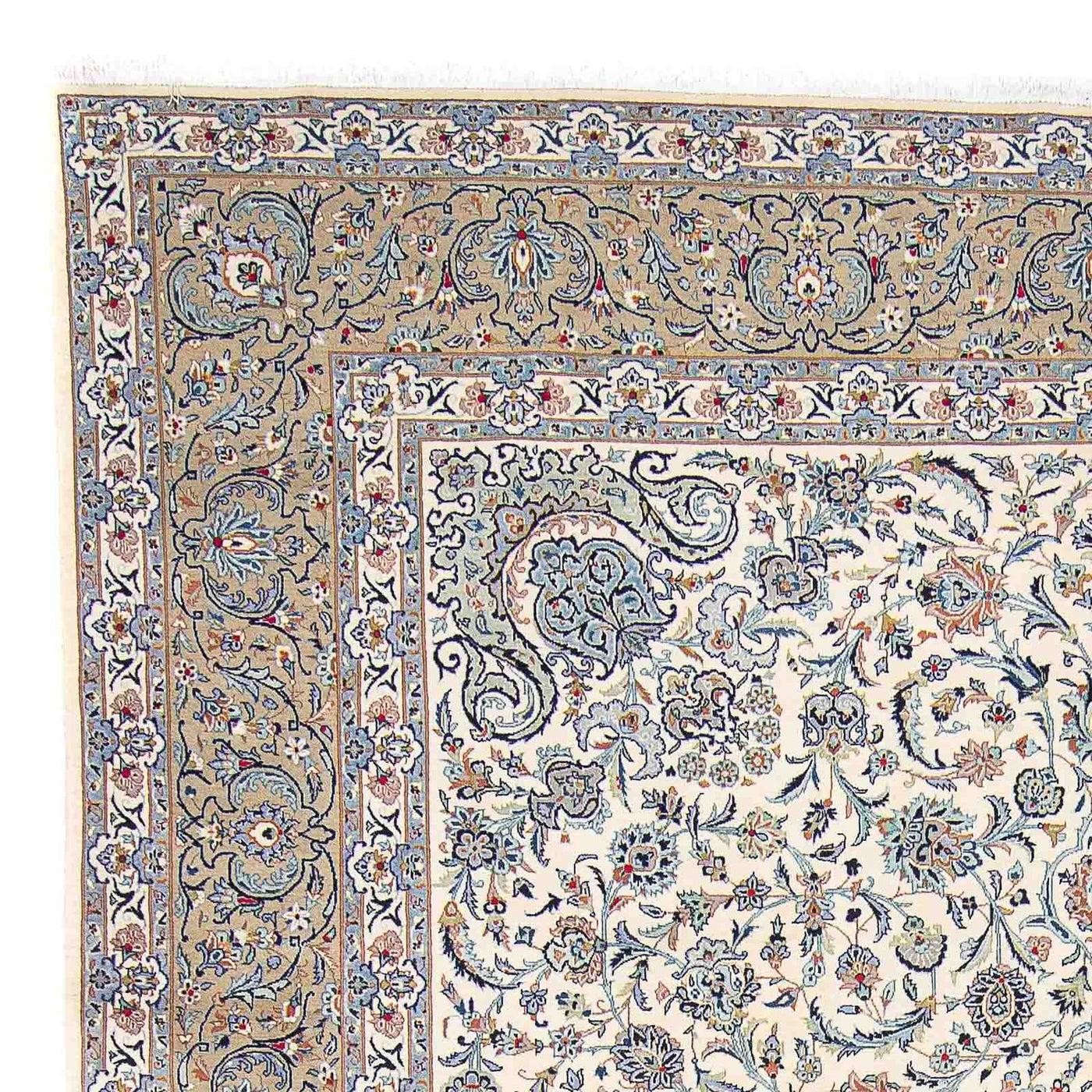 Kashan Tæppe 423x312cm - Persisk tæppe