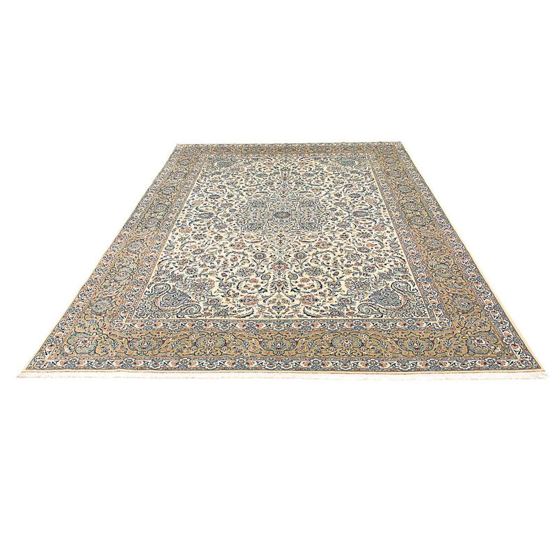 Persisk tæppe - Keshan - 423 x 312 cm - beige