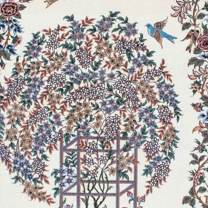 Persisk tæppe - Ghom - 202 x 135 cm - beige