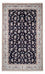 Persisk tæppe - Nain - Premium - 227 x 139 cm - mørkeblå
