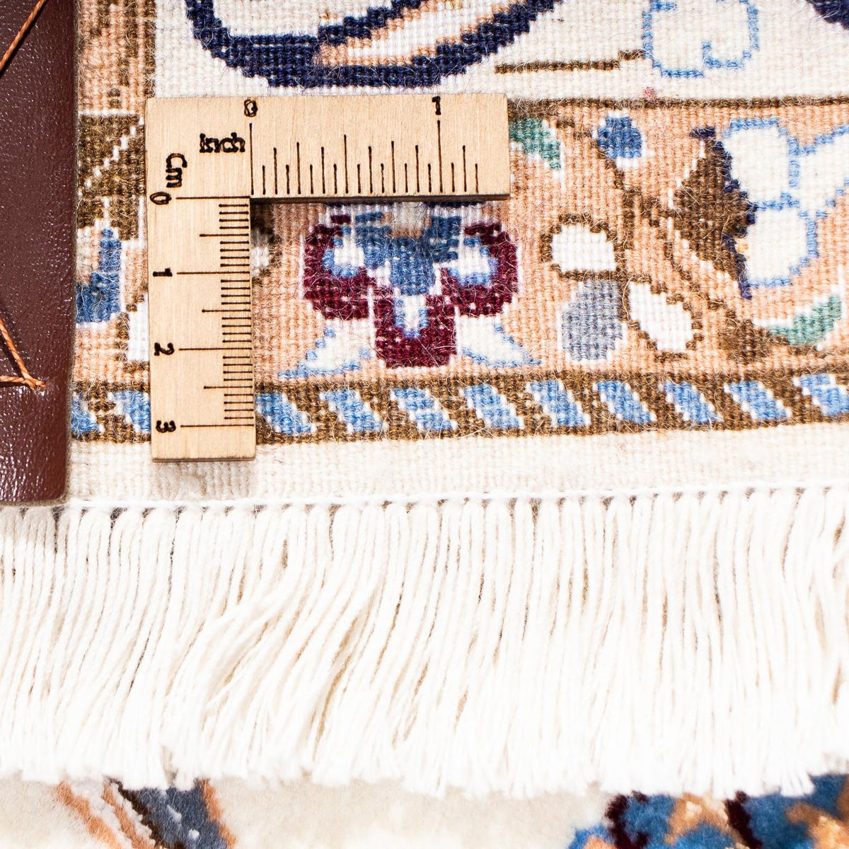 Persisk tæppe - Nain - Premium - 192 x 116 cm - beige