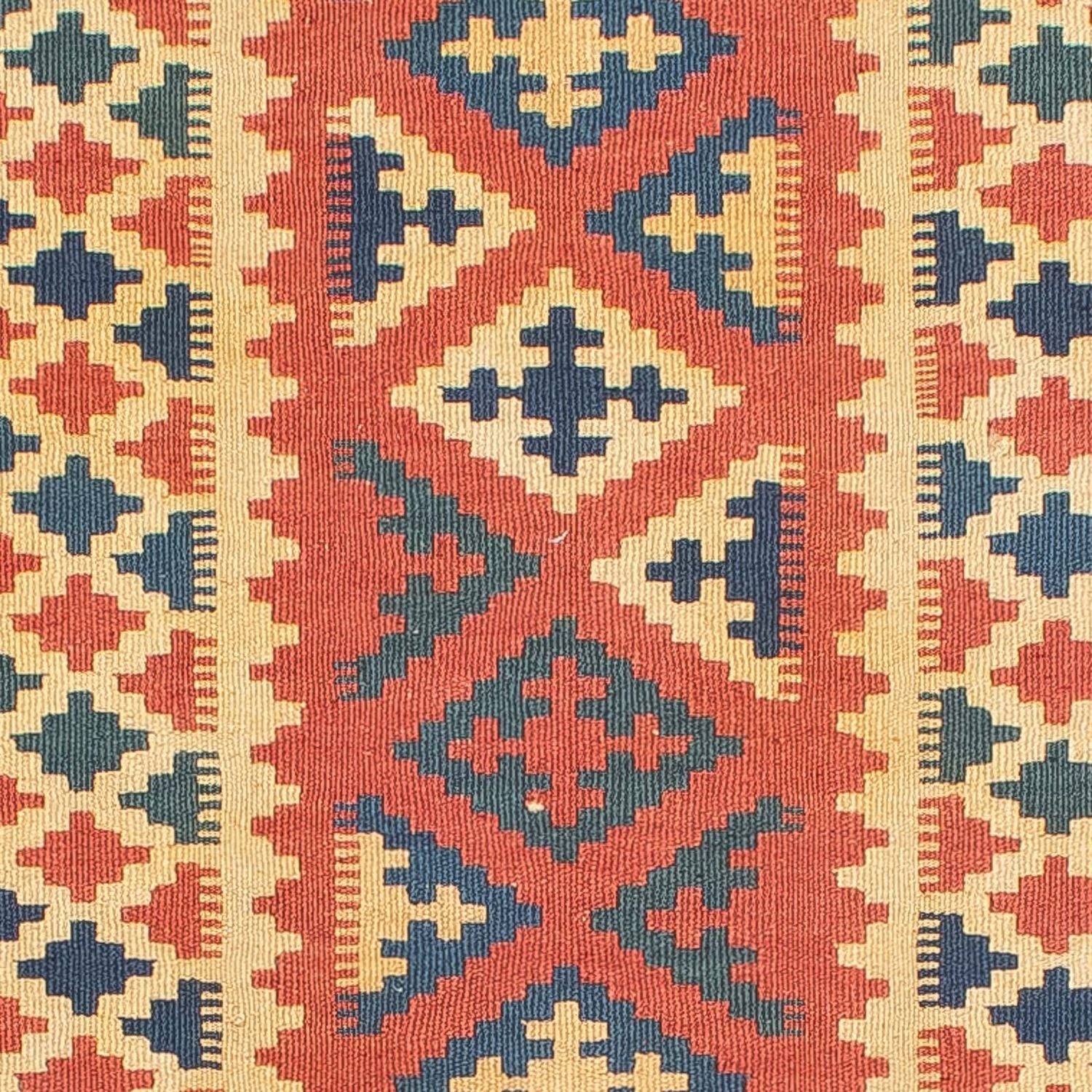 Løber Kelim-tæppe - orientalsk - 300 x 84 cm - flerfarvet