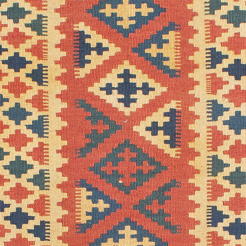 Løber Kelim-tæppe - orientalsk - 300 x 84 cm - flerfarvet