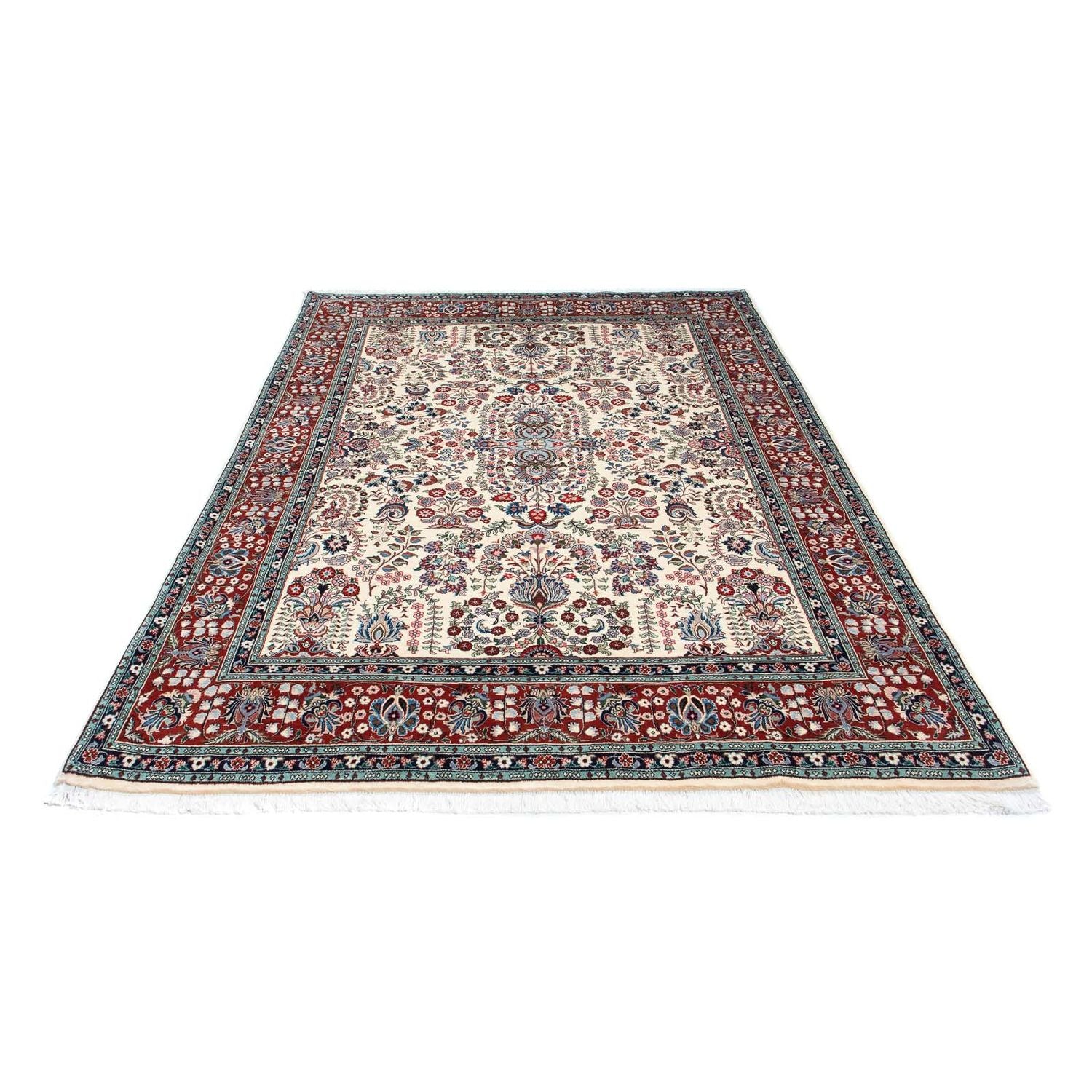 Persisk tæppe - Ghom - 240 x 176 cm - beige