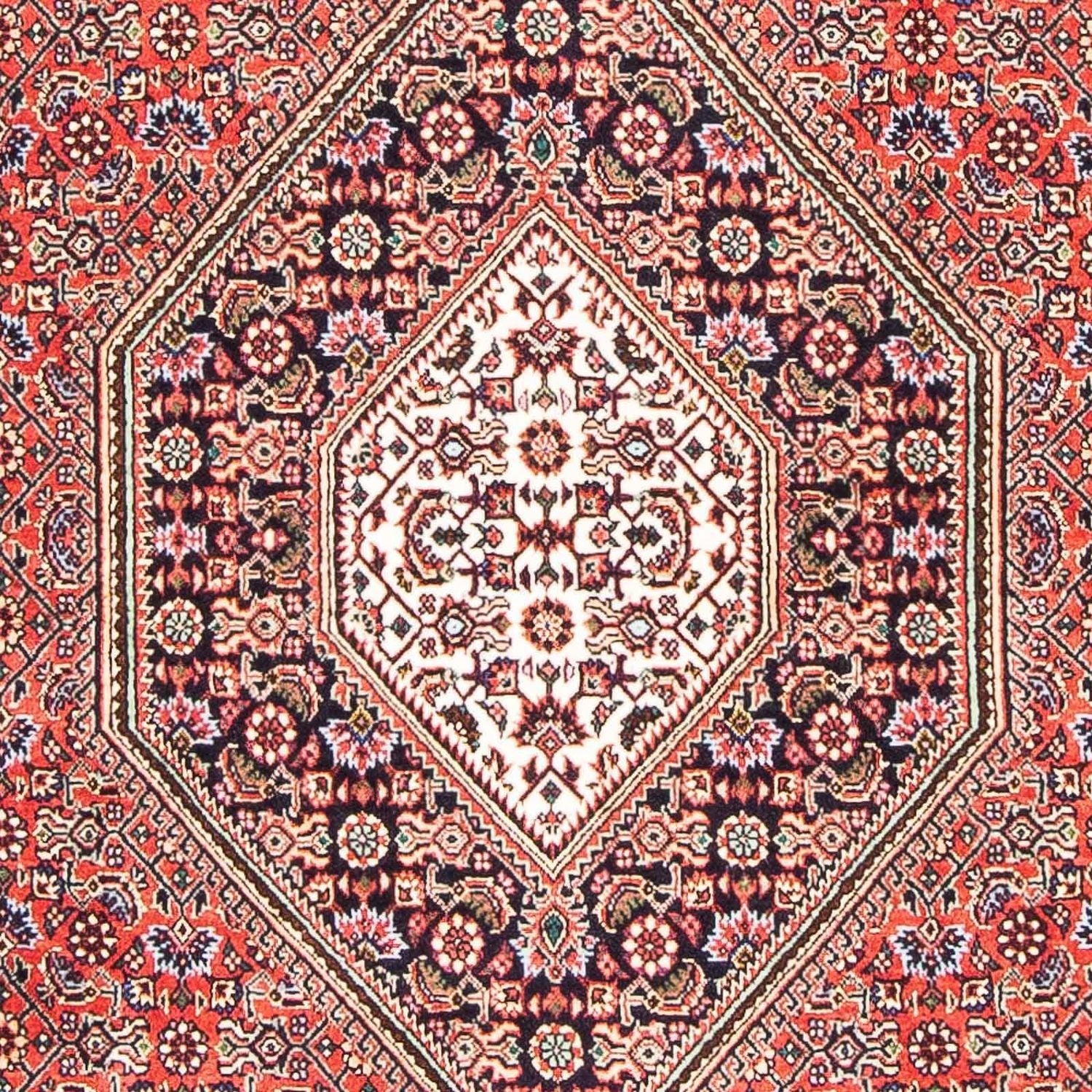 Persisk tæppe - Bijar - 178 x 110 cm - rød