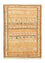 Kelim-tæppe - orientalsk - 141 x 103 cm - beige