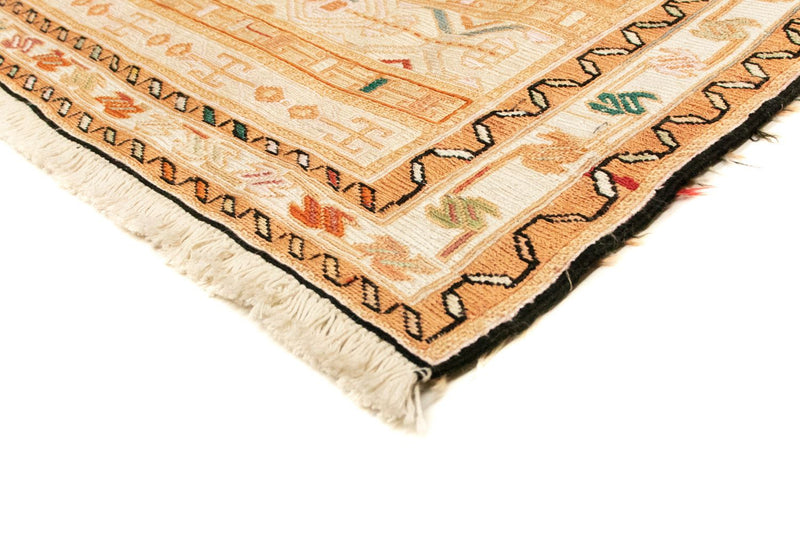 Kelim-tæppe - orientalsk - 141 x 103 cm - beige