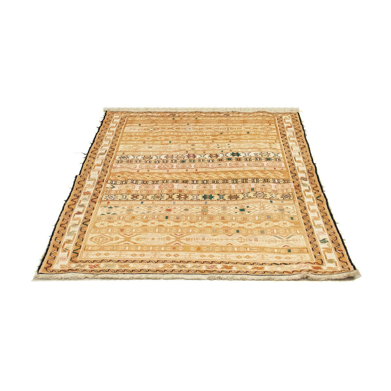 Kelim-tæppe - orientalsk - 141 x 103 cm - beige