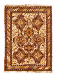 Persisk tæppe - Tabriz - 138 x 106 cm - beige