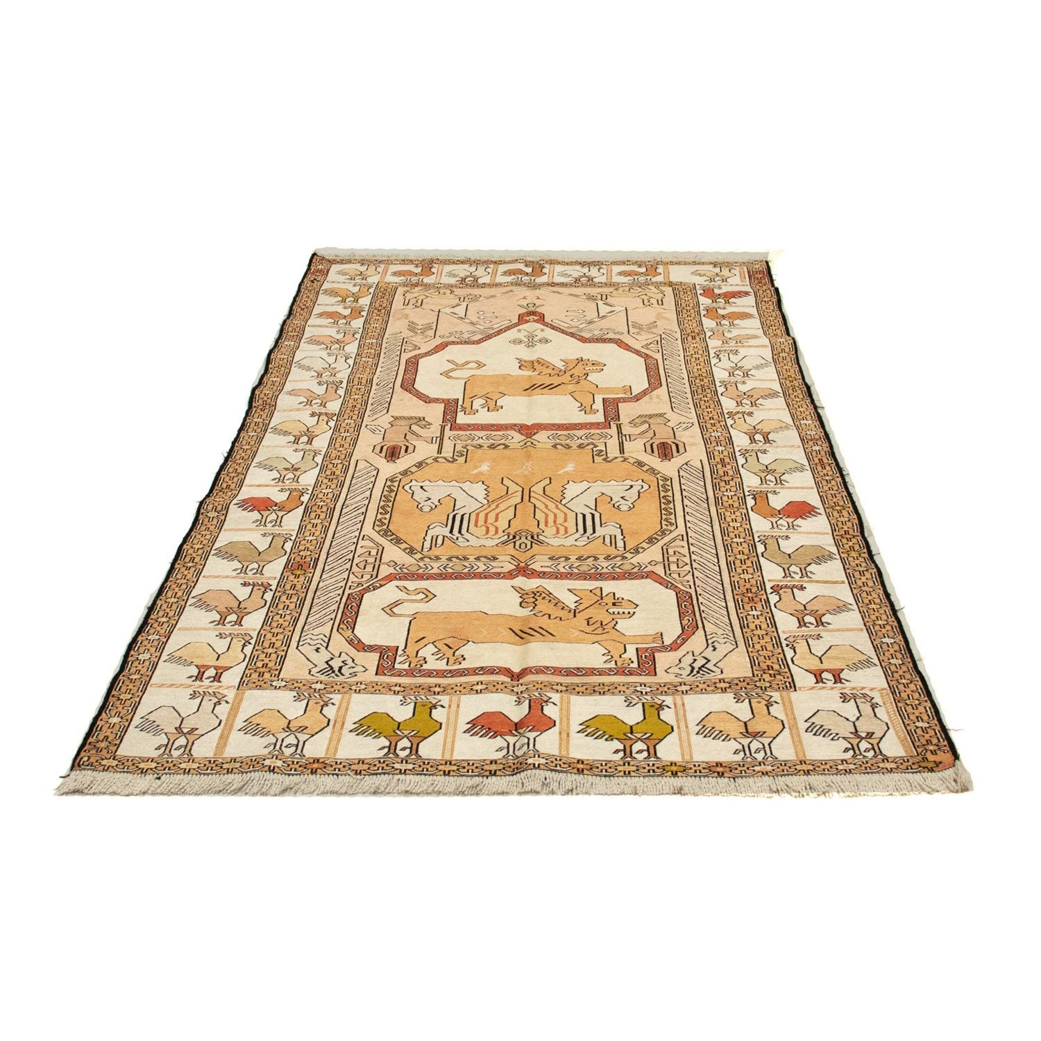 Persisk tæppe - Tabriz - 200 x 119 cm - beige