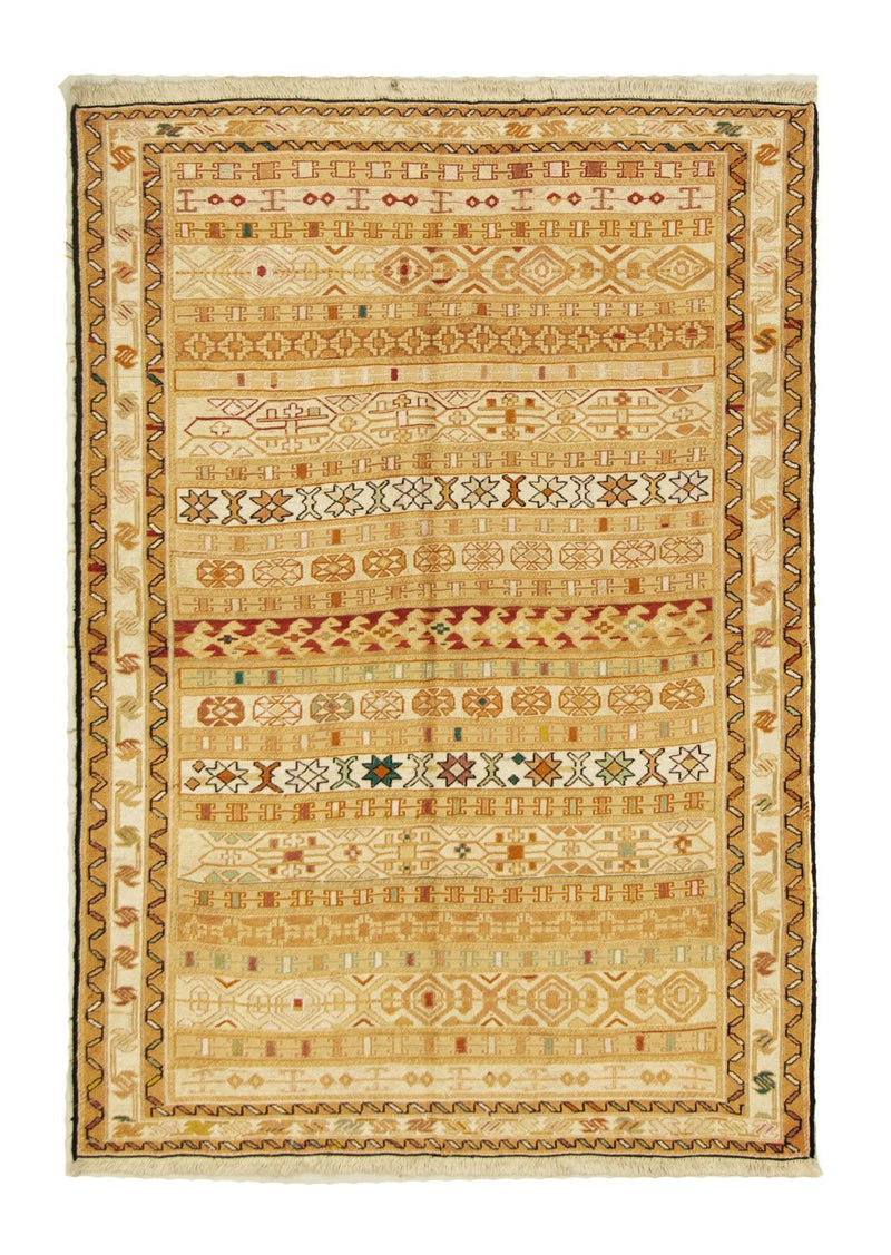 Persisk tæppe - Tabriz - 145 x 106 cm - flerfarvet