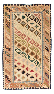 Kelim-tæppe - orientalsk - 223 x 132 cm - beige