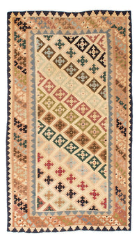 Kelim-tæppe - orientalsk - 223 x 132 cm - beige
