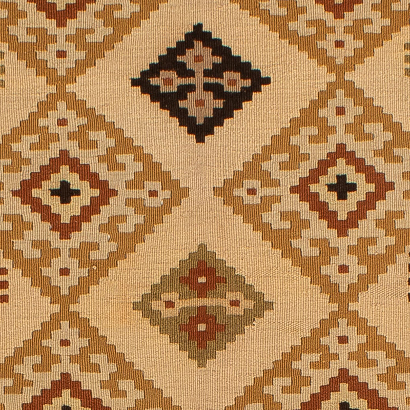 Kelim-tæppe - orientalsk - 208 x 160 cm - brun