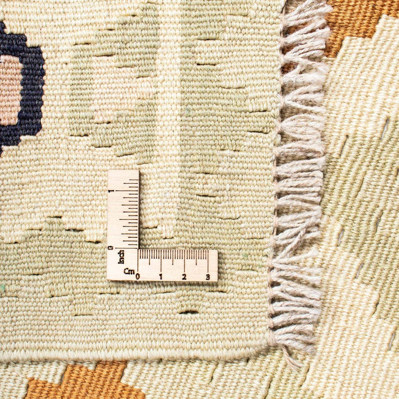 Kelim-tæppe - orientalsk - 195 x 158 cm - beige