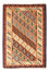Kelim-tæppe - orientalsk - 208 x 157 cm - rust