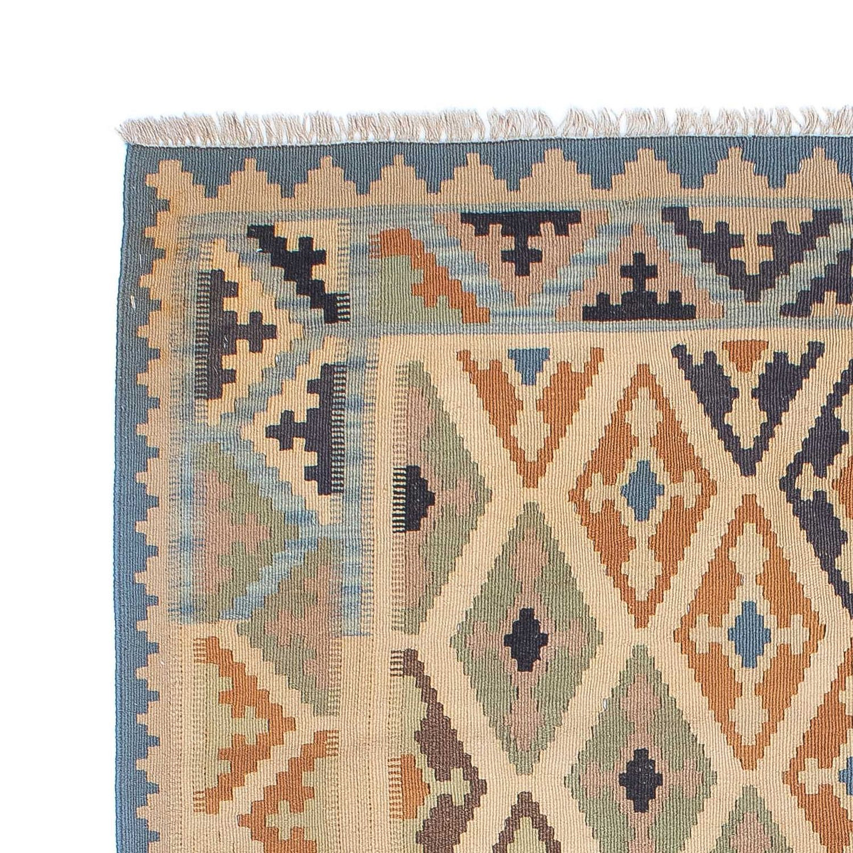 Kelim-tæppe - orientalsk - 180 x 130 cm - flerfarvet