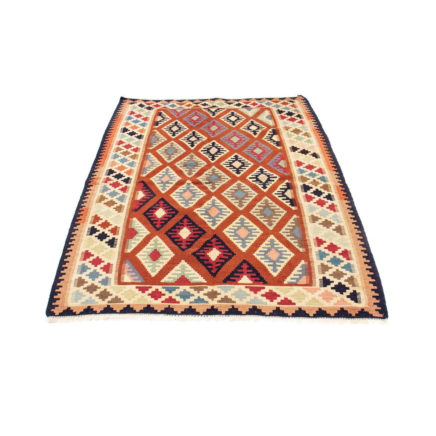 Kelim-tæppe - orientalsk - 184 x 108 cm - beige