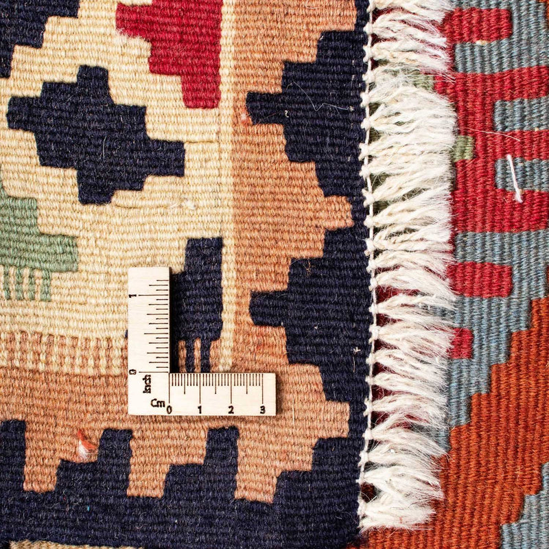 Kelim-tæppe - orientalsk - 184 x 108 cm - beige