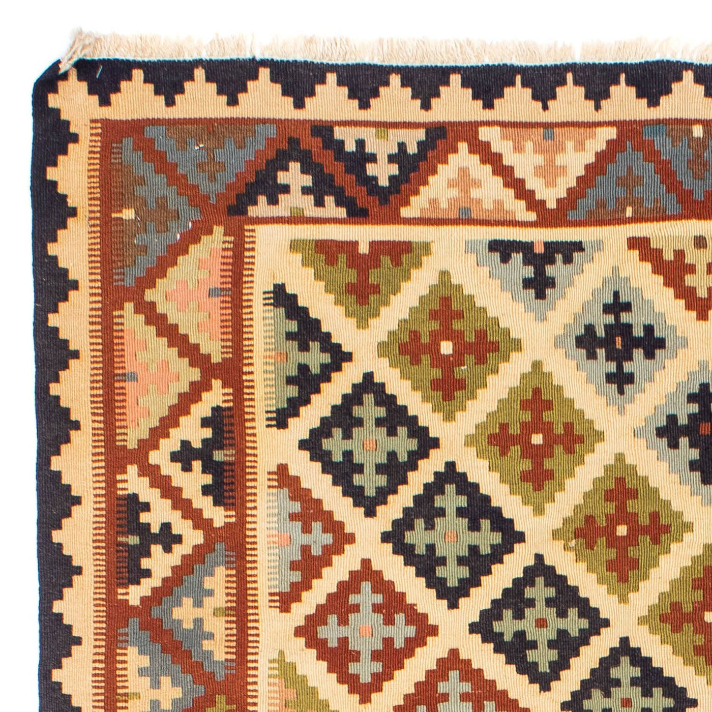 Kilim Fars Tæppe 204x129cm