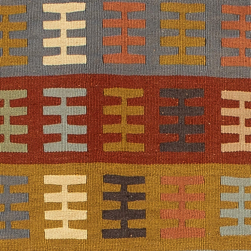 Kelim-tæppe - orientalsk - 156 x 100 cm - flerfarvet