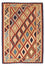 Kelim-tæppe - orientalsk - 182 x 121 cm - flerfarvet
