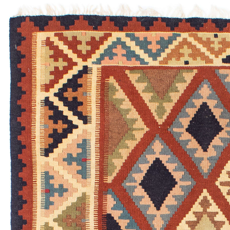 Kelim-tæppe - orientalsk - 182 x 121 cm - flerfarvet