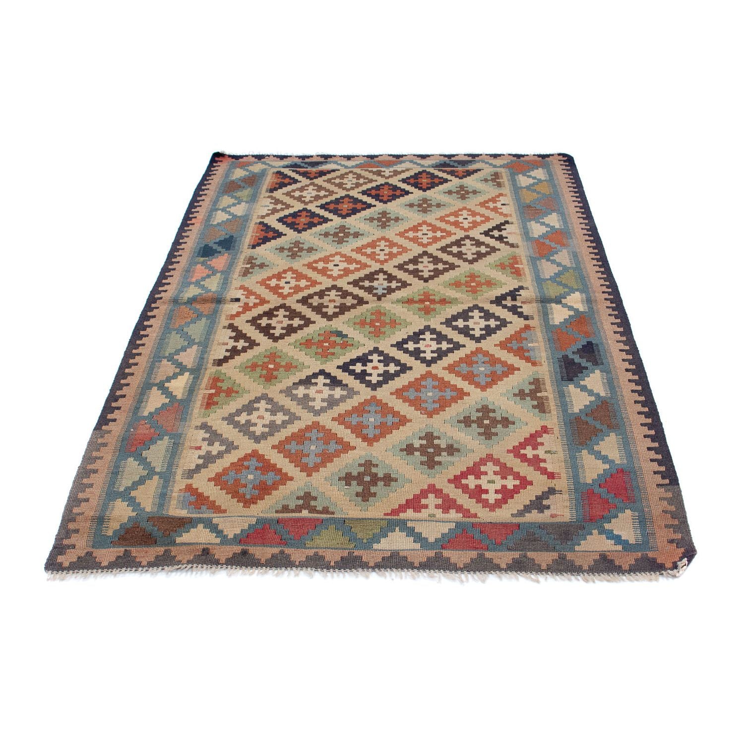 Kelim-tæppe - orientalsk - 173 x 108 cm - flerfarvet