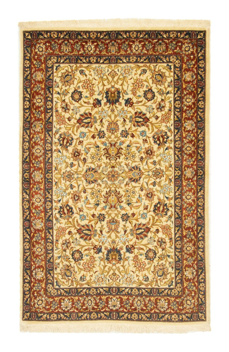 Persisk tæppe - Ghom - 154 x 100 cm - beige