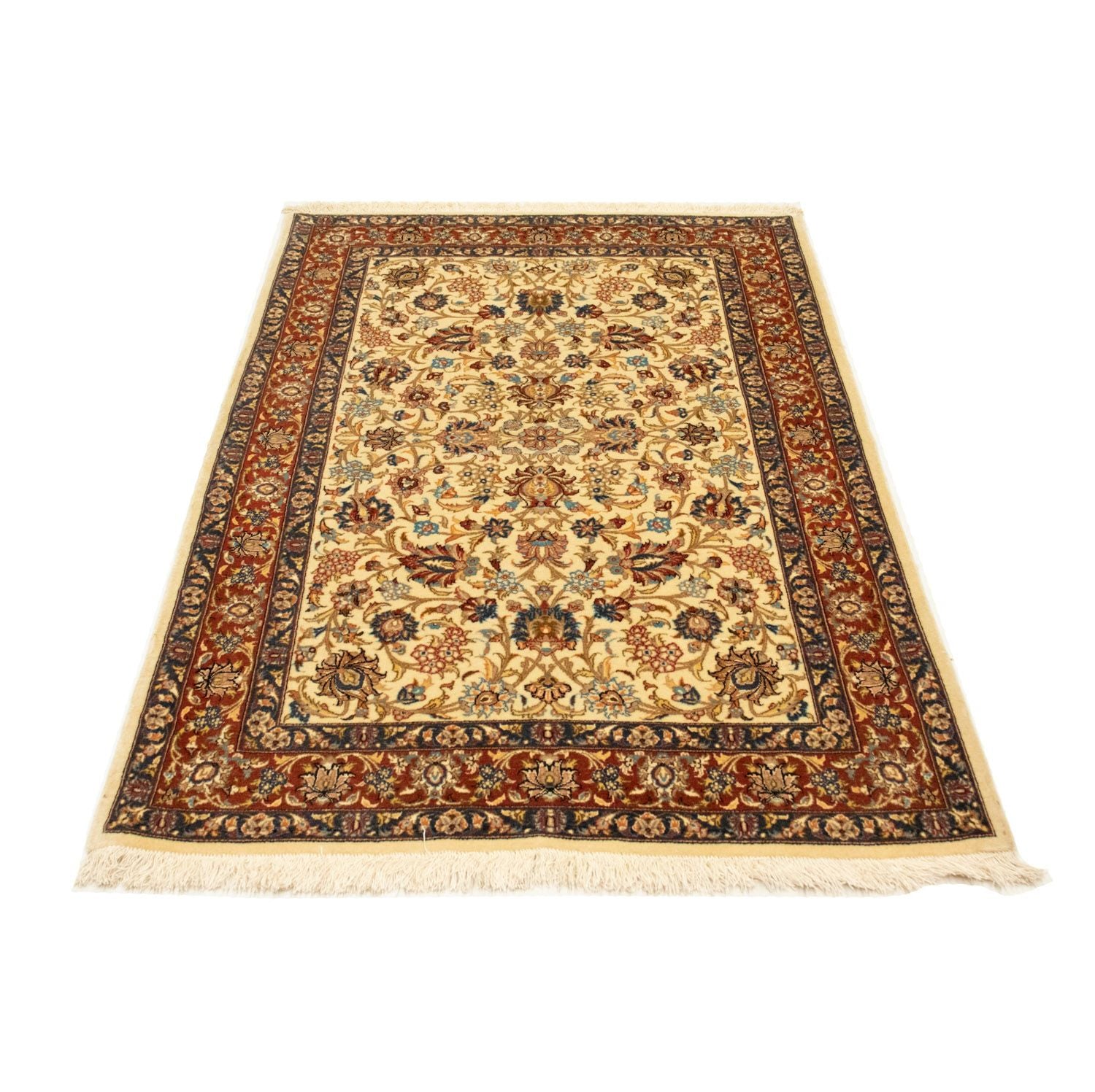 Persisk tæppe - Ghom - 154 x 100 cm - beige
