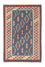 Kelim-tæppe - orientalsk - 168 x 114 cm - blå