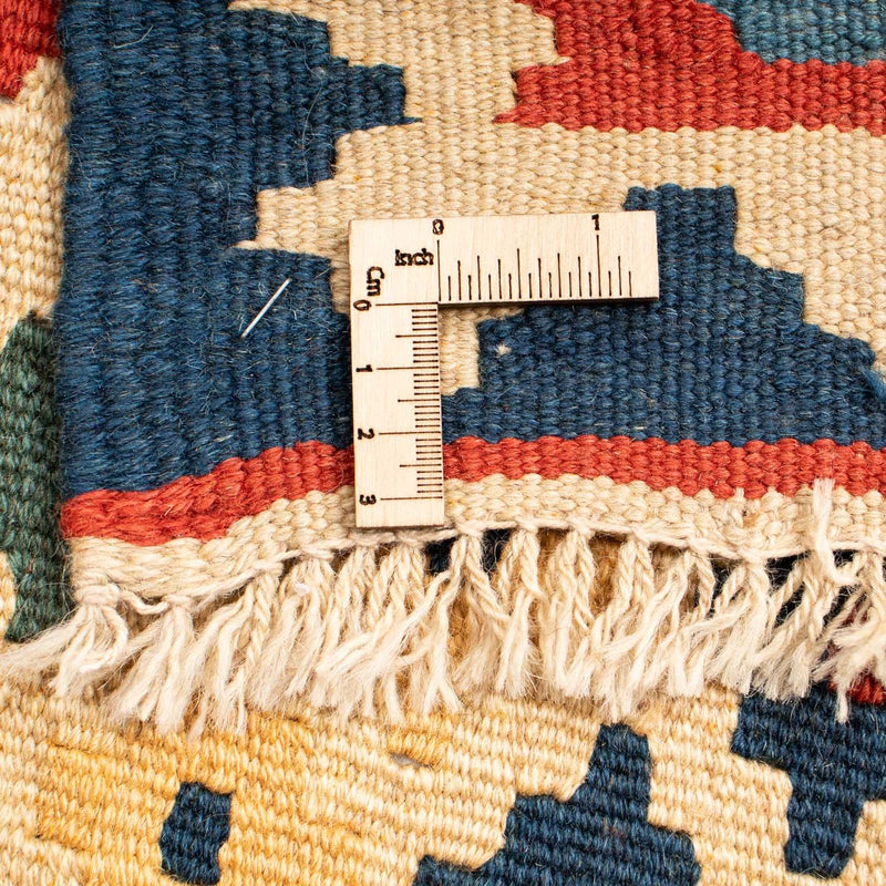 Kelim-tæppe - orientalsk - 208 x 158 cm - flerfarvet