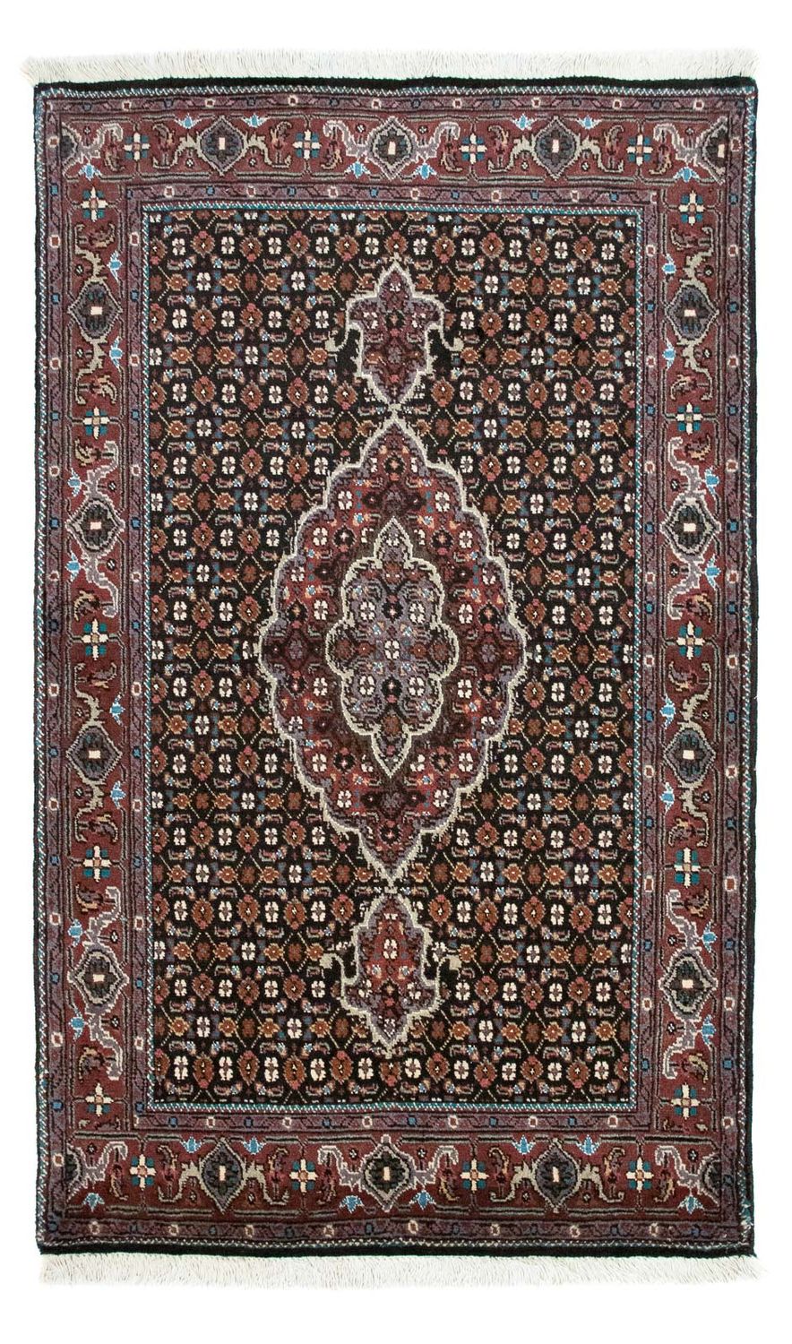 Persisk tæppe - Tabriz - 127 x 75 cm - mørkeblå